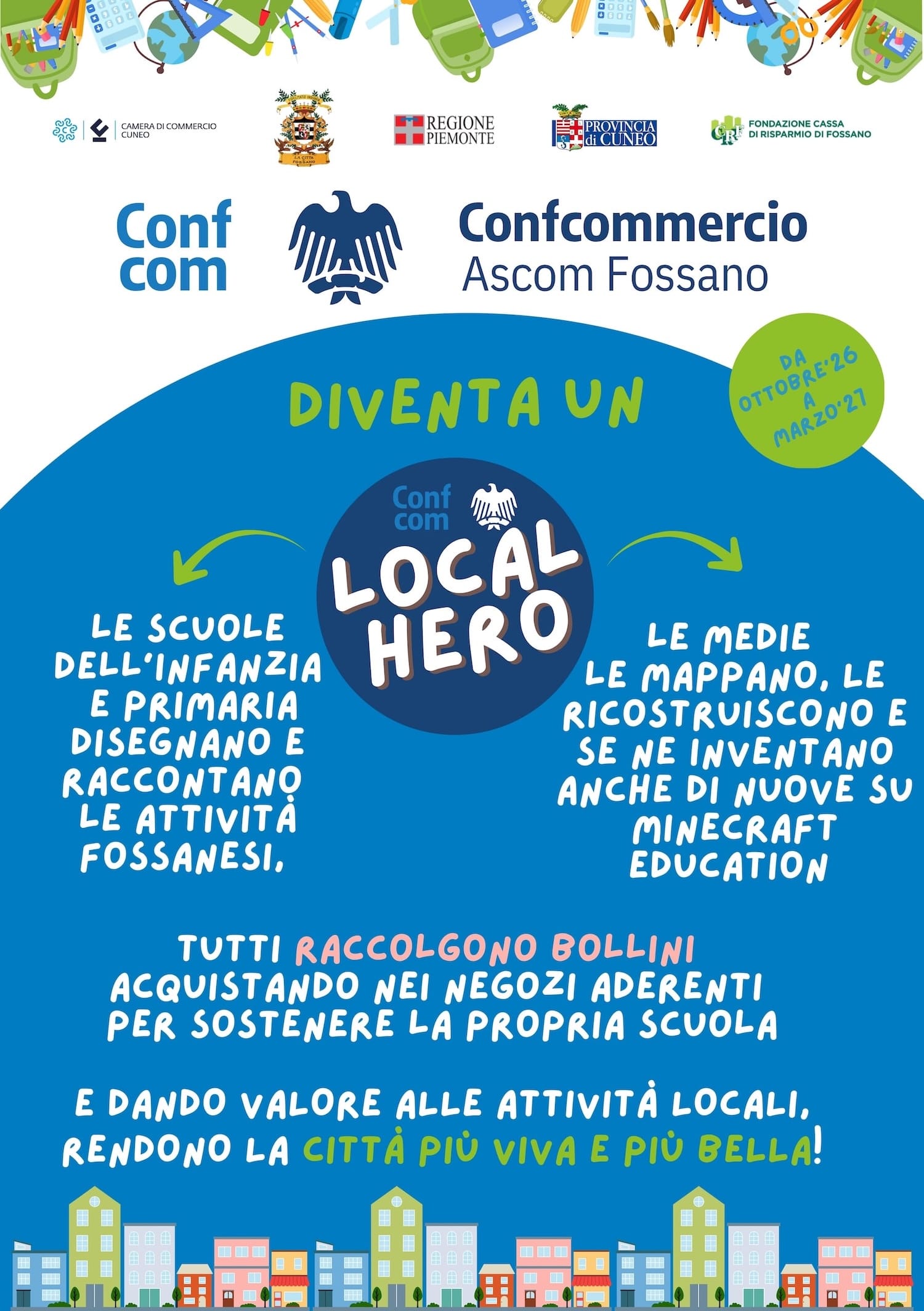 Ride to school - Ascom Fossano Scuola Territorio Famiglia